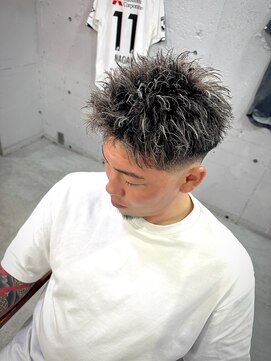 メンズ ラピス(Men's Lapis) スパイキーショート　短髪　フェードカット