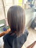 魔法のバブルmarbb付＊クイックヘアケアTR＊ストレート＋似合わせカット18700