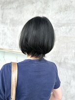 サロン(CI'SALON)&nbsp;丸みショート×カーキ