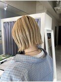 切りっぱなしボブ