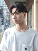 ボコカ(bococa)&nbsp;[kantamal]メンズセンターパートニュアンスパーマ