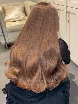 ベレーザ 渋谷(BELEZA) 15894ブリーチ＆ダブルカラーナチュラルブラウンパールベージュ