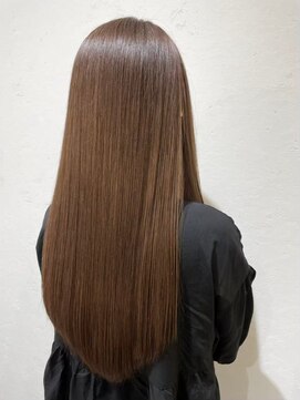 ハクバイジェービー 稲毛(hak by jb) 丸型◎髪質改善カラーで作るアッシュベージュ[稲毛駅/白髪染め]