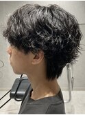 【シャドウパーマ】マッシュ/メンズパーマ/メンズカット/池袋