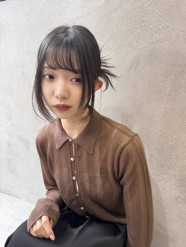 シアー(siar) フェイスレイヤー　レイヤーカット　カチモリ　ロングヘア　韓国