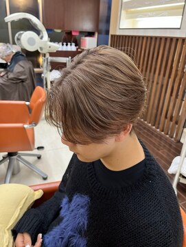 オゼル(OZEL) men's/MEN'S/メンズカット/メンズパーマ/郡山/ベージュカラー