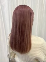 ヘアアンドビューティ ガーデン ベルモール店(HAIR AND BEAUTY GARDEN)&nbsp;宇都宮ロングレイヤーカットワインレッド髪質改善トリートメント