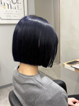 アヴァンス 京橋店(AVANCE) 着物ヘア/大人ガーリー/ダークアッシュ/似合わせカット/京橋