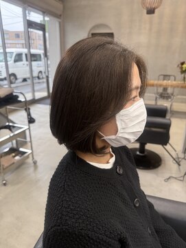 サムシング(Something.) ボブ/レイヤー/透明感