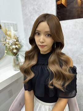 LOE【ロエ】大宮 イメチェン/アンブレラカラー/前髪/ピンクベージュ[大宮]