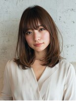 フェリーチェ(felice) イメチェン/ピンクベージュ/前髪/流山おおたかの森