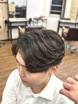 メルシー トータル ブランディング サロン(merci TOTAL BRANDING SALON)&nbsp;メンズニュアンスパーマ ツーブロックマッシュ