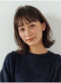 ミルクティーブロンド/ダークブルー/デジタルパーマ/阿佐ヶ谷