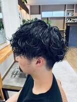 王様のイス&nbsp;メンズ　シャドウパーマ