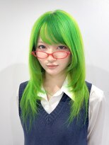 ココ 横浜(coco)&nbsp;★ネオングリーン×ポイントイエロー×レイヤー