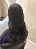 透明感カラー+カット+選べるTR