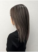 透明感グレージュレイヤー