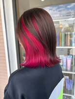 リードヘアーバイバンプ(Lead Hair by vamp)&nbsp;#インナーカラー#レッドピンク