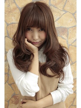 エイミーバイアフロート(amie  by afloat) 大きいカールのふんわりスタイル