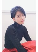 クール×グレージュショート