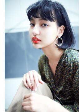 ラフィス ヘアーヴェイル 梅田店(La fith hair vail) 【La fith 】上品暗めカラーボブ