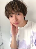 《melt》モテ髪マッシュ束感マッシュ流行ニュアンス脱力系パーマ