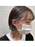 こなれ女子 耳掛けスタイル