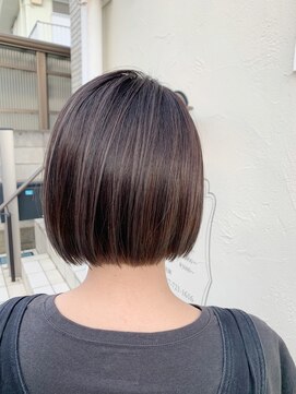 ヘアースタジオ ランプ 浦安(Hair Studio Lamp) グレージュバレイヤージュボブ
