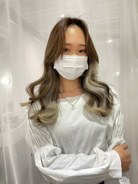 レビジュヘアー(LEVIJU HAIR) 韓国風スタイル×インナーカラー