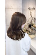 クオリア(qualia) 韓国風ブラウン