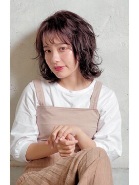 クシュ 所沢西口プロぺ通り(kusyu... ) ペールベージュセクションカラーグラデーションカラー外ハネボブ