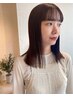 〈新規限定〉髪質改善ストレート(旧マジックトリートメント)＋カラー ￥26400