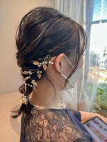 ユミリーバイルコル(umily by RuCOR.)&nbsp;お呼ばれヘア/ダークアッシュ/フェミニン/イメチェン