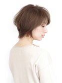 IVYjoure京橋《yumi》エッジショート×斜めバング×大人かわいい