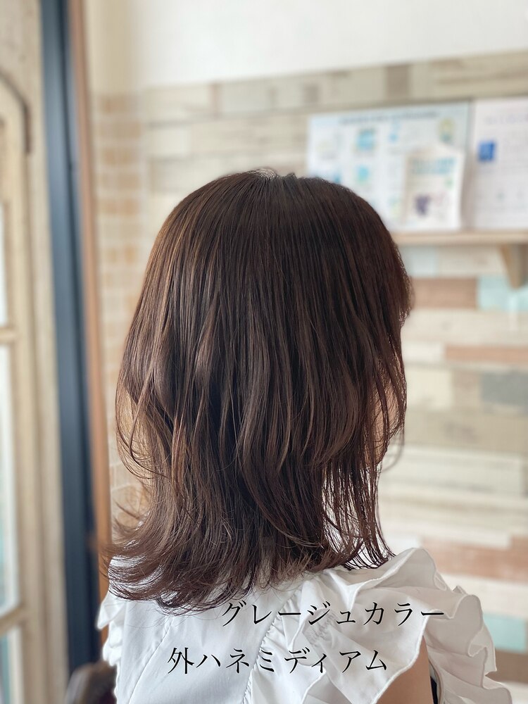 外ハネくびれミディアム：L184722262｜ターミナル ネクスト  