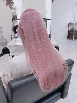 リル 溝の口(LiL) ホワイトピンク/溝の口/ブリーチ/ダブルカラー/学割U24