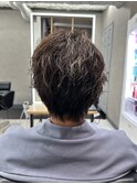 カジュアルウルフ×ナチュラルパーマ