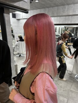 ノス 表参道(NOOS) 髪質改善グレーベージュアッシュカラーレイヤーロングNOOS根本