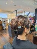 大人ヘアセット