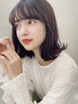 ノイ(noi) 顔周りレイヤーカットくびれヘアミルクティーベージュカラー