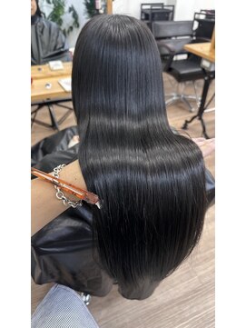 ピープスアンドスー 表参道 渋谷(Peeps&Suu.) 透明感ダークグレージュワンホンヘア髪質改善オルチャンヘア