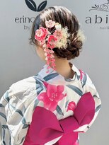 アビント バイ レシッド 武蔵小杉(abinto by rcid)&nbsp;浴衣の着付とヘアアレンジ