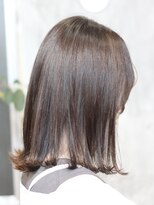 クリュウゲート 三鷹店(KURYU GATE)&nbsp;黒髪/グレーベージュ/レイヤーロング/前髪パーマ[三鷹/三鷹駅]