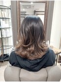 女性らしいくびれヘア