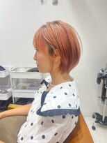 ネイロ 錦糸町(NeiRo)&nbsp;魅力倍増カールセミディシアーカラーダークアッシュショートヘア