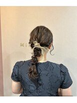 ミラ(Mila)&nbsp;ふんわりあみおろしアレンジ＊　～ ミディアムヘア～