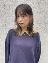 レブ 三条河原町(Reb,) インナーカラー×ミルクティーベージュ