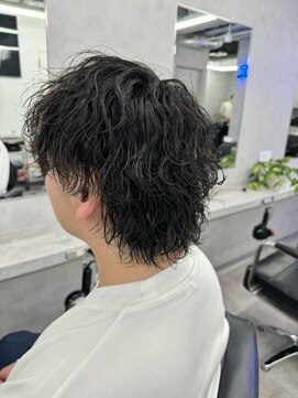 ネクストメンズ 表参道(NEXT men's) カルマパーマ/ベリーショート/ダークアッシュ/ニュアンスパーマ