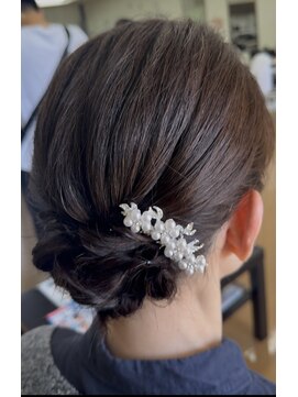 アール ヘアーアンドメイク 妻田店(R Hair&Make) お呼ばれヘア