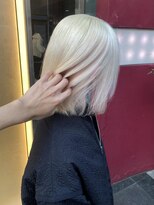 プライズ 錦糸町北口店(prize)&nbsp;ホワイトブロンド/ボブ/ハイトーン　岩崎錦糸町北口